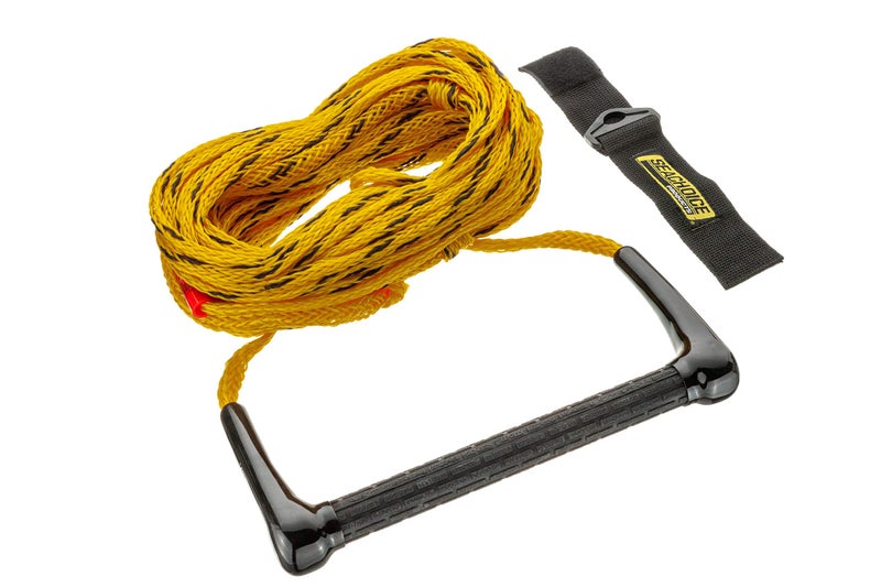 Seachoice Water Ski Rope, 75 Ft. Long, 12 in. Handle w/Textured Rubber Grip - Image 1